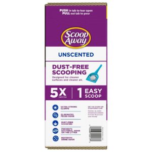 Scoop Away Super Clump Clumping Cat Litter Unscented - 25lb