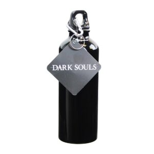 Nerd Block Dark Souls Warrior of Sunlight Logo Aluminum Water Bottle