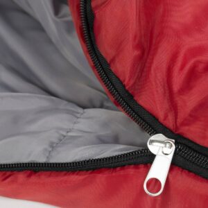 Wenzel Windy Pass 0 Degrees Fahrenheit Mummy Sleeping Bag - Dark Gray