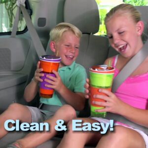 Snackeez 2-in-1 Snack & Drink Cup Blue/Green