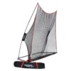 Rukket Sports 3-Piece Home Golf Swing Training Aid Kit with 10 x 7-Foot Net, Portable Tri-Turf Mat, and Convenient Carry Bag