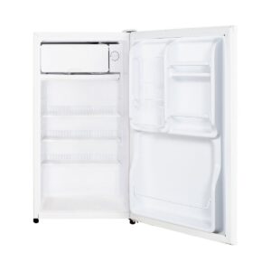 Magic Chef MCBR350W2 3.5 Cubic Feet Compact Mini Refrigerator & Freezer with Adjustable Temperature Control, White