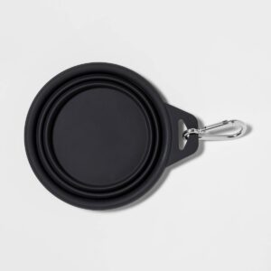 Collapsible Dog Bowl - Gray - Boots & Barkley™