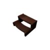 Confer Plastics Resin Multi Purpose Outdoor Non Slip Portable Spa and Hot Tub Handi-Step Deck Patio Steps Accessories, Espresso
