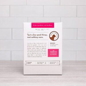 Rocco & Roxie Supply Co. Baked Salmon with English Peas and Thyme Dog Biscuits Dog Treats - 14oz