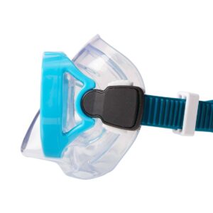 Speedo Kids' Surf Gazer Mask & Snorkel Set - Blue/Atoll Clear