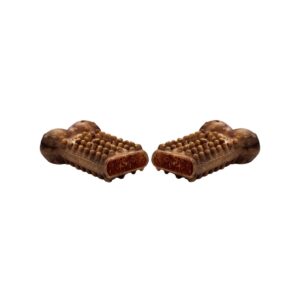 Nylabone Nubz Beef with Meaty Center Chewy Dog Treats - 20pk