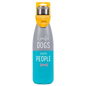 Pearhead Water Bottle - I Prefer Dogs Over People - 17oz