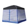 Z Shade 10' x 10' Outdoor Portable Black Canopy Tent + Screen Shelter Attachment