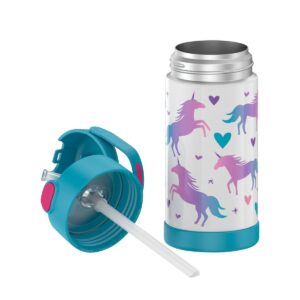 Thermos Unicorn 12oz FUNtainer Water Bottle with Bail Handle - Blue
