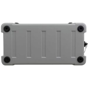 Driftsun 75 Quart Heavy Duty Rotomolded Cooler Thermoplastic UV Resistant Portable Insulated Hardside Ice Chest, Grey
