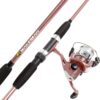 Wakeman Fishing Rod and Reel Combo - Pink