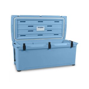 Engel 123 High Performance Durable Roto Molded 130 Can Cooler, Arctic Blue
