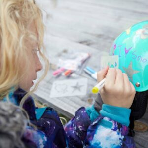 Wipeout Dry Erase Helmet - Teal