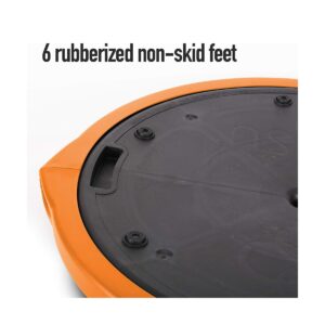 Bosu 72-10850 Home Gym Equipment The Original Balance Trainer 65 cm Diameter, Blue and Orange