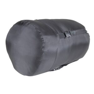 Kamp-Rite 35 x 78 Inch Mummy Style Outdoor Indoor Rip Stop Polyester Camping Cot Sleeping Bag 0 Degree, Blue 2 Tone