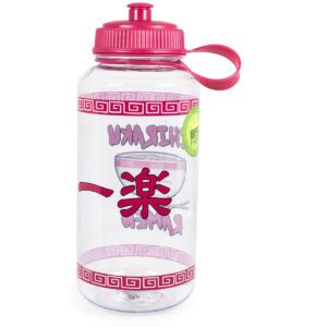 Just Funky Naurto Shippuden Ichiraku Ramen Plastic Water Bottle | Holds 32 Ounces