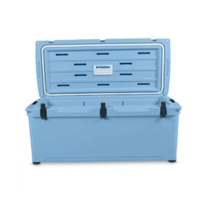 Engel 123 High Performance Durable Roto Molded 130 Can Cooler, Arctic Blue
