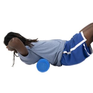 Mind Reader 18 inch Black High-Density Round Foam Roller