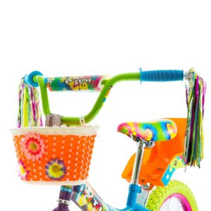Titan Flower Power Princess 16" Kids' Bike - Blue/Green