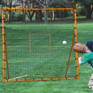 EZ Goal 6 x 6 Ft Folding Lacrosse Rebounder Ball Pitch Bounce Back Practice Net