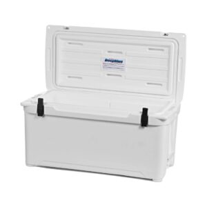 Engel Coolers 76 Quart 96 Can High Performance Roto Molded Ice Cooler, White