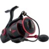 Penn Slammer III Spinning Reel - Gear Ratio: 4.2:1 - Reel Size: 9500 -Black/Gold
