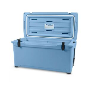 Engel Coolers 74 Quart 75 Can High Performance Roto Molded Ice Cooler, Blue