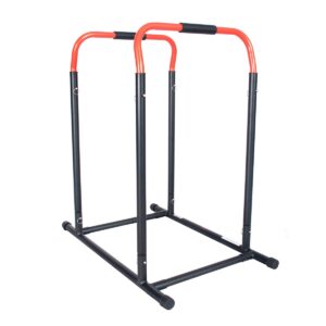 Sunny Health & Fitness High Weight Capacity Adjustable Dip Stand Station
