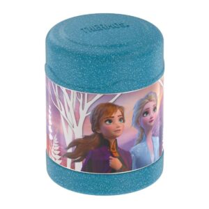Thermos Stainless Steel 10 Oz Food Jar Frozen 2 - Blue Glitter