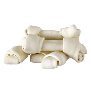 Natural Rawhide Bones Dog Treats - 5ct - Boots & Barkley™
