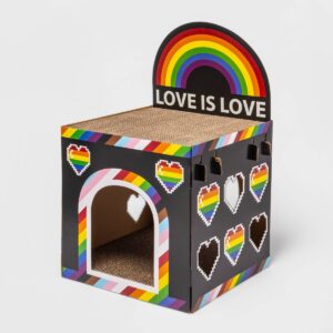 Double Decker Pride Cat Scratch House - Boots & Barkley™