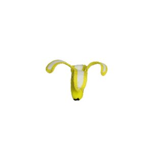 Tuffy Funny Food Banana Dog Toy