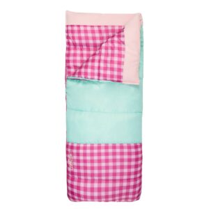 Wenzel Sapling 40-50 Degree Youth Sleeping Bag - Pink