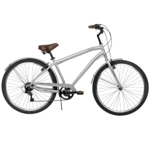 Huffy Men's Sienna 27.5" Comfort Hybrid Bike - Silver