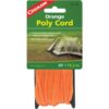 Coghlan's Orange Poly Cord, 50 feet of 1/4-inch Braided Nylon Cord Reusable Rope