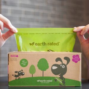 Earth Rated Dog Waste Disposable Bags - Lavender - 600ct