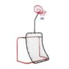 HearthSong - All-in-1 Outdoor Sports Set for Kids: Basketball, Baseball, Lacrosse, & Soccer