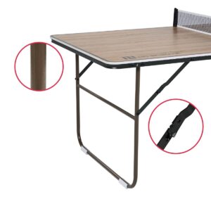 MD Sports Quick Fold Table Tennis Table