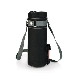 Picnic Time 2qt Wine Sack Cooler Black/Gray