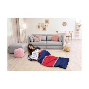 Twin XL Holger Sleeping Bag Navy/Red - Chic Home Design