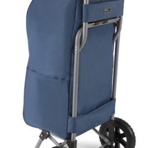 Picnic Time Cart 18qt Cooler with Trolley - Navy