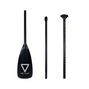 VoltSurf 11 Foot Class Act Inflatable SUP Outdoor Lake Water Sport Stand Up Paddle Board Kit with Adjustable Paddle and Manual Pump