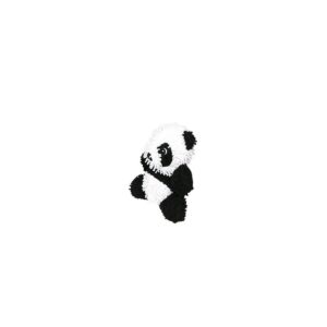 Mighty Microfiber Ball Panda Dog Toy - M