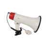 Nippon America ER-471 Rechargeable Megaphone Bullhorn Speaker PA Loudspeaker with Built In Siren, Volume Control, Audio Recorder, USB Port, 35 Watts
