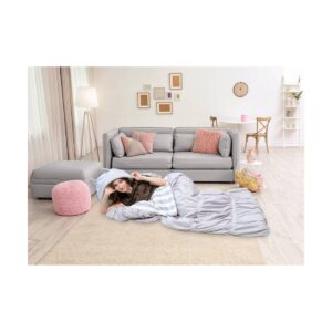 32"x75" Frankie Sleeping Bag Gray - Chic Home Design