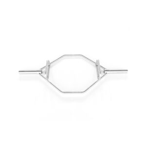 Power Systems 61858 Gym Equipment Squats Deadlift Power Pull Hex Bar with 2 Handle Options