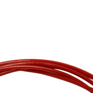GoFit 9' Pro Cable Rope - Red/Black