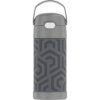 Thermos 12oz FUNtainer Water Bottle with Bail Handle - Gray Waves