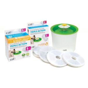 Catit 2.0 Triple Action Water Softener for Cats - 5pk